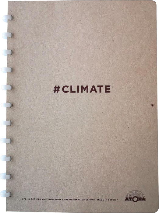 Atoma Klimaat schrift, A4 formaat, 144 pagina's, gelinieerd, 10 stuks