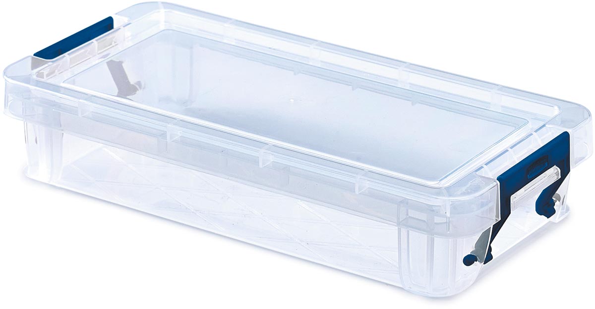 Bankers Box opbergdoos voor potloden ProStore 0,75 liter, transparant, klein