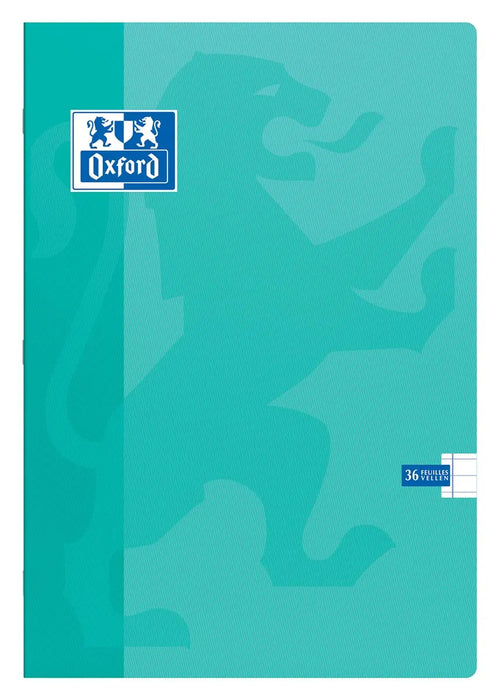 Oxford School schrift met Optik Paper, ft A4, 72 bladzijden, geassorteerde kleuren