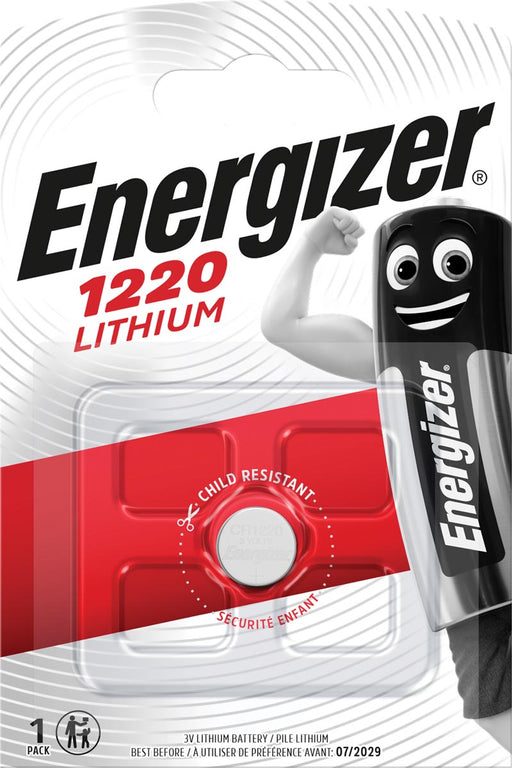 Energizer knoopcel CR1220, op blister 10 stuks, OfficeTown