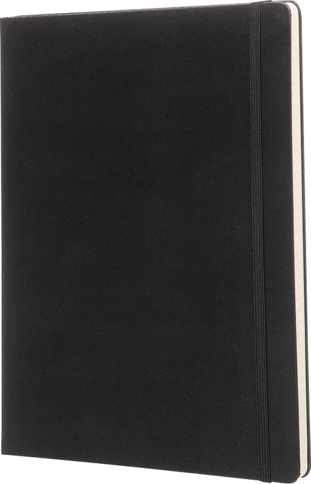 Moleskine notitieboek, ft 19 x 25 cm, gelinieerd, harde omslag, 192 pagina's, zwart