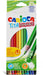 Carioca kleurpotlood met gum Tita, 12 stuks in een kartonnen etui 72 stuks, OfficeTown
