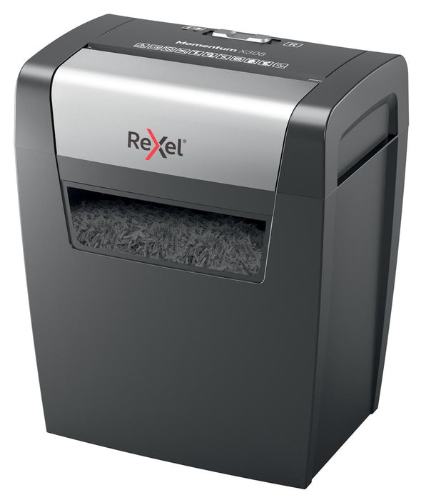 Rexel Momentum X308 papierversnipperaar met 15 liter opvangbak