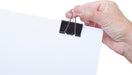 MAUL papierklem foldback 32mm blister 12 zwart 24 stuks, OfficeTown