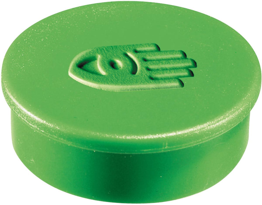 Legamaster super magneet, groen, pak van 10 stuks