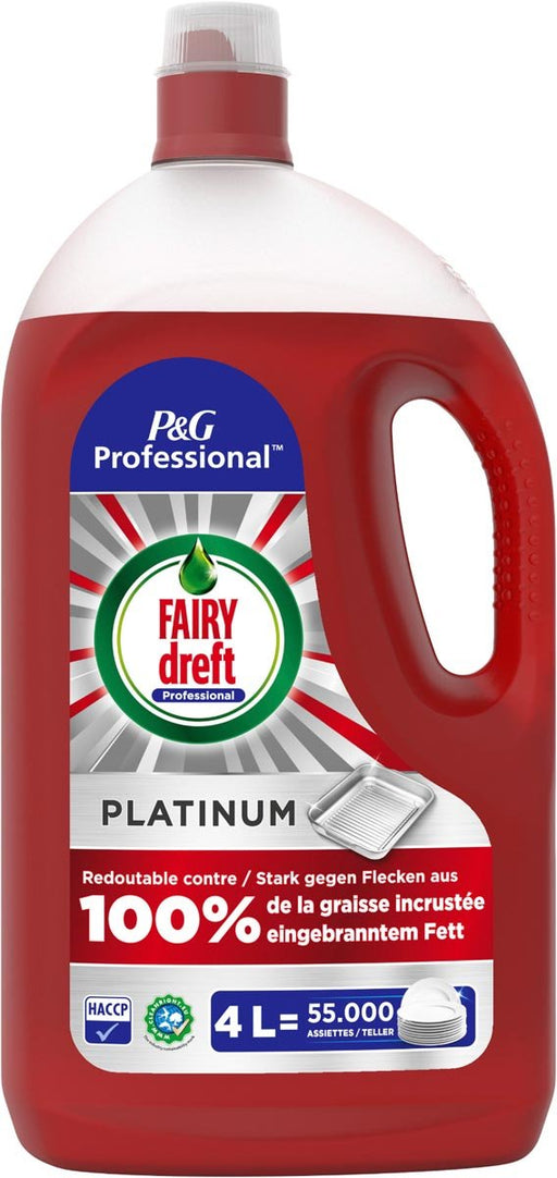 FAIRY dreft Professional handafwasmiddel Platinum, fles van 4 l - OfficeTown