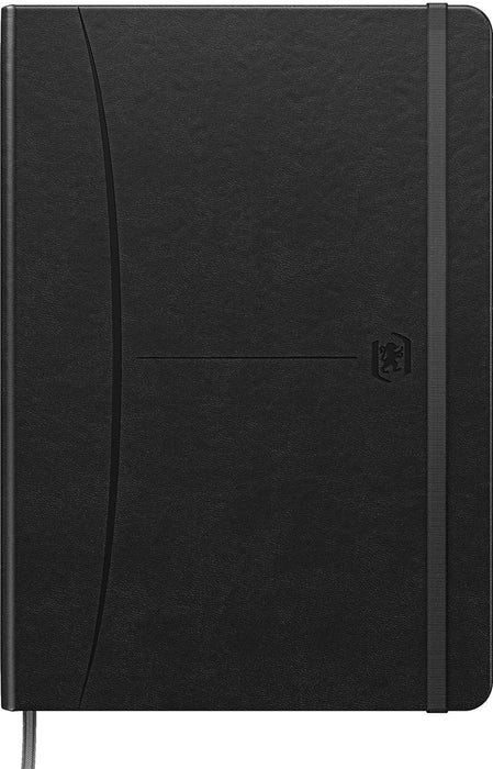Oxford Signature Slimme Journal, ft A5, gelinieerd, zwart 5 stuks