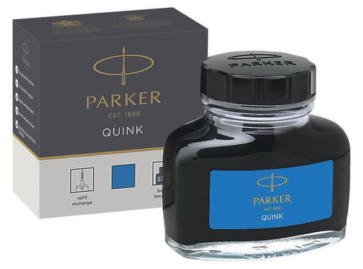 Parker Quink inktpot koningsblauw 12 stuks, OfficeTown