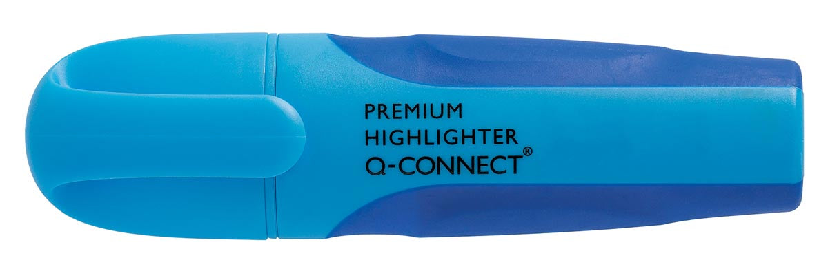 Premium Markeerstift met schuine punt, blauw