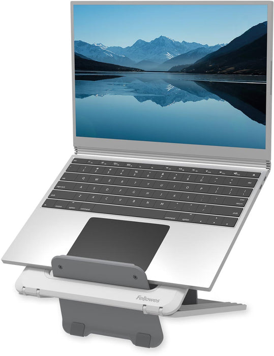 Fellowes Breyta laptopstandaard, wit - OfficeTown
