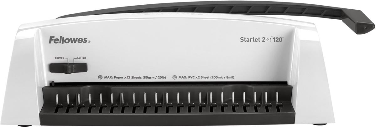 Fellowes manuele inbindmachine Starlet 2+ - OfficeTown