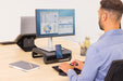 Fellowes monitorstandaard Breyta, zwart - OfficeTown