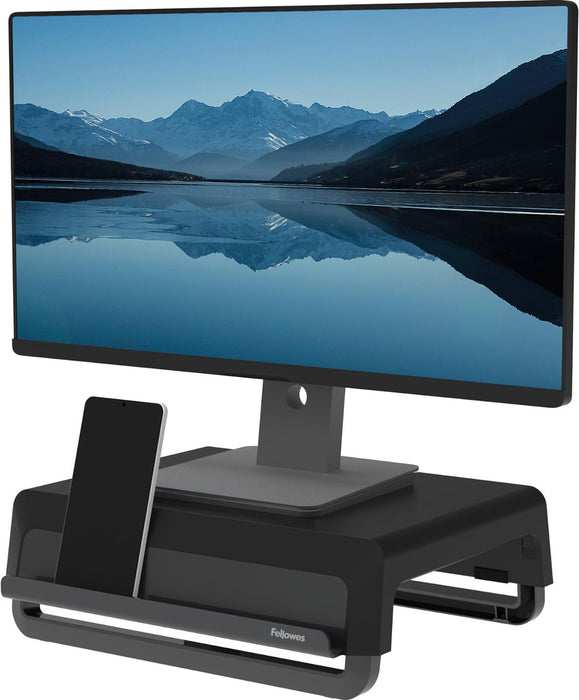 Fellowes monitorstandaard Breyta, zwart - OfficeTown
