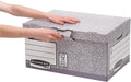 Fellowes Opbergdoos Flip Top Maxi 10 stuks - OfficeTown