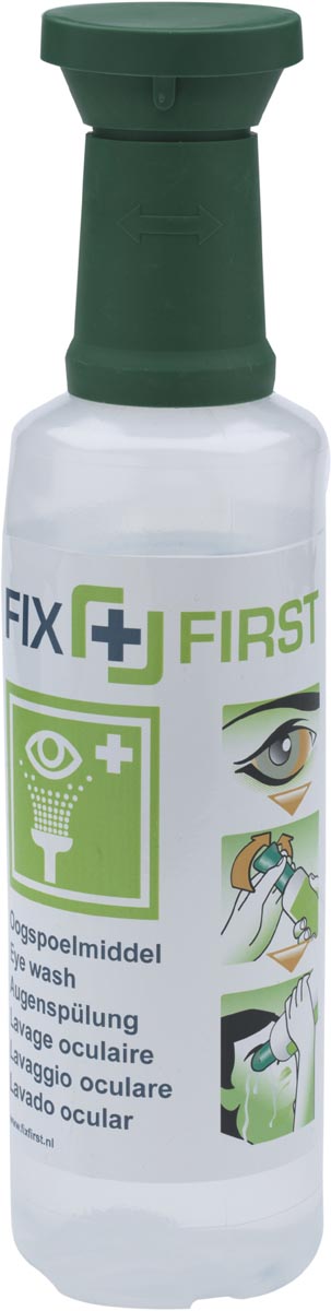 Fixfirst oogspoelmiddel (NaCl), 500 ml - OfficeTown