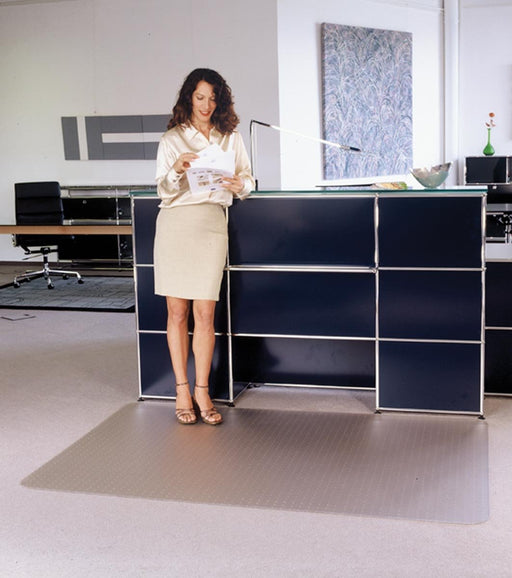 Floortex vloermat Cleartex Advantagemat voor tapijt, rechthoekig, afmetingen 120 x 150 cm - OfficeTown