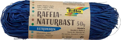 Folia raffia in ultramarijn - OfficeTown