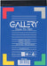 Gallery notitieblok, ft A6, geruit 5 mm, blok van 100 vel - OfficeTown