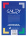 Gallery witte etiketten voor kopieermachines, laser - en inkjetprinters, ft 105 x 37 mm, rechte hoeken, doos van 1.600 etiketten - OfficeTown