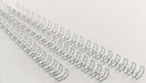 GBC MultiBind draadruggen, doos van 100 stuks, 14 mm, zilver - OfficeTown
