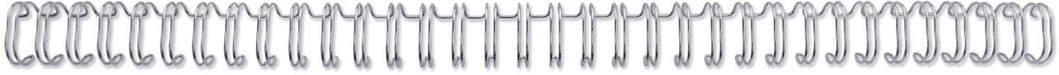 GBC WireBind draadruggen, 3:1, 8 mm, zilver, doos van 100 stuks. - OfficeTown