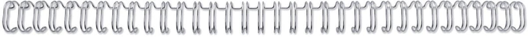 GBC WireBind draadruggen, 6 mm, zilver, 100 stuks - OfficeTown