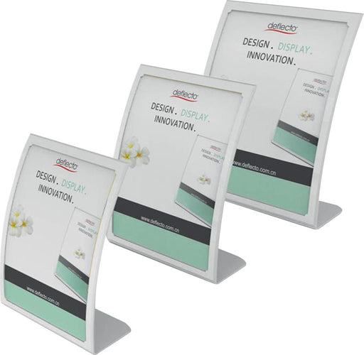 Gebogen folderhouder voor A4 - formaat met elegant en nieuw design - OfficeTown