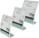 Gebogen folderhouder voor A4 - formaat met elegant en nieuw design - OfficeTown