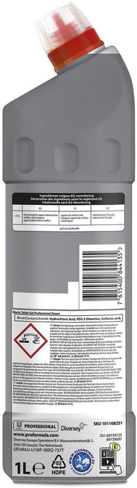 Glorix Pro Formula Toiletreiniger Ocean Fresh, 1 liter fles - OfficeTown