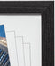 Hampton fotolijst Oxford, in 2 cm MDF, zwart, A4 - OfficeTown