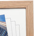 Hampton fotolijst Sorbonne, in 2 cm MDF, eiken effect, A3 - OfficeTown