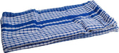 Handdoek, ft 50 x 70 cm, gewafeld, blauw, pak van 3 stuks - OfficeTown