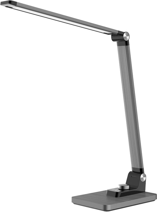 Hansa bureaulamp Breeze, LED, grijs - OfficeTown