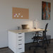 Hansa bureaulamp Breeze, LED, zilver - OfficeTown