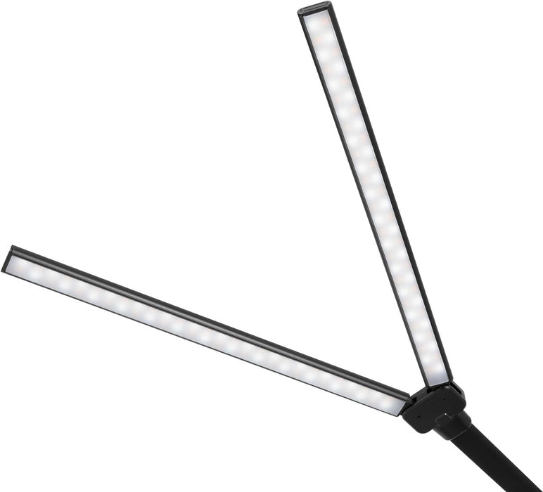 Hansa bureaulamp Nova, LED, zwart - OfficeTown