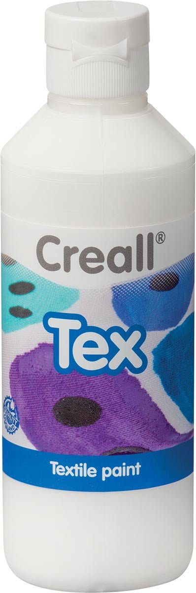 Havo textielverf - 6 stuks wit, 250 ml per flacon - OfficeTown