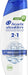 Head & Shoulders 2 in 1 Classic shampoo, fles van 300 ml 6 stuks - OfficeTown