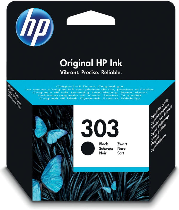 HP inktcartridge 303, 200 pagina's, OEM T6N02AE, zwart - OfficeTown