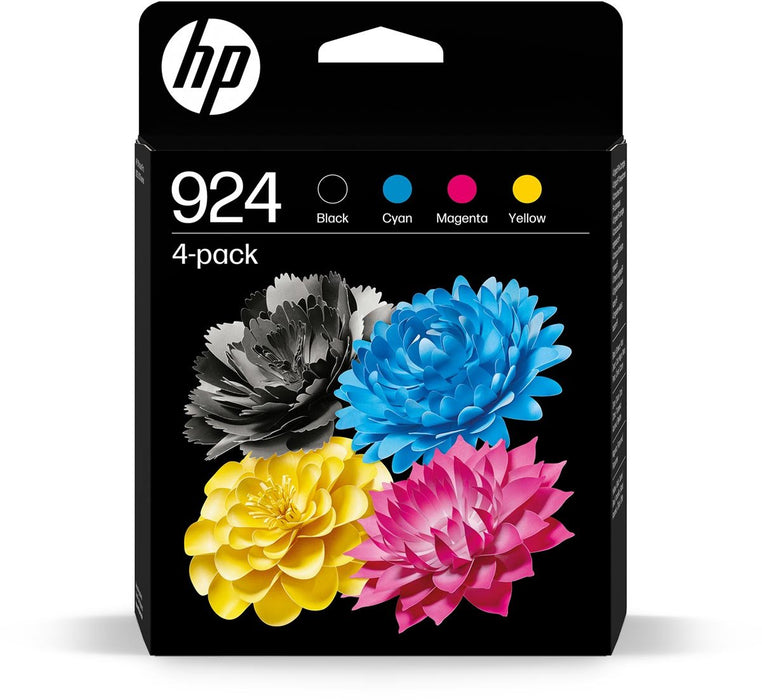 HP inktcartridge 924, 400 - 500 pagina's, OEM 6C3Z1NE, 4 kleuren - OfficeTown