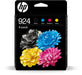 HP inktcartridge 924, 400 - 500 pagina's, OEM 6C3Z1NE, 4 kleuren - OfficeTown