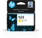 HP inktcartridge 924, 400 pagina's, OEM 4K0U5NE, geel - OfficeTown