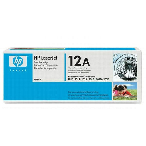 HP toner 12A, 2 000 pagina's, OEM Q2612A, zwart - OfficeTown