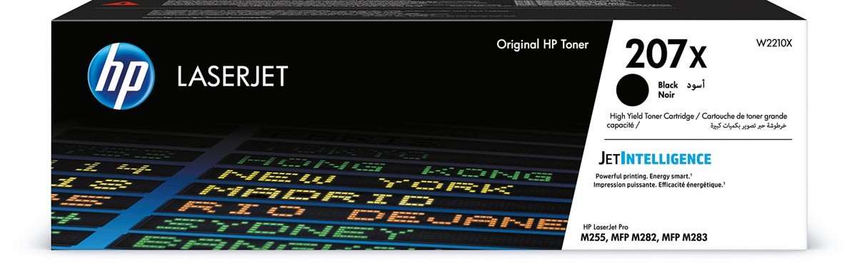 HP toner 207X, 3.150 pagina's, OEM W2210X, zwart - OfficeTown