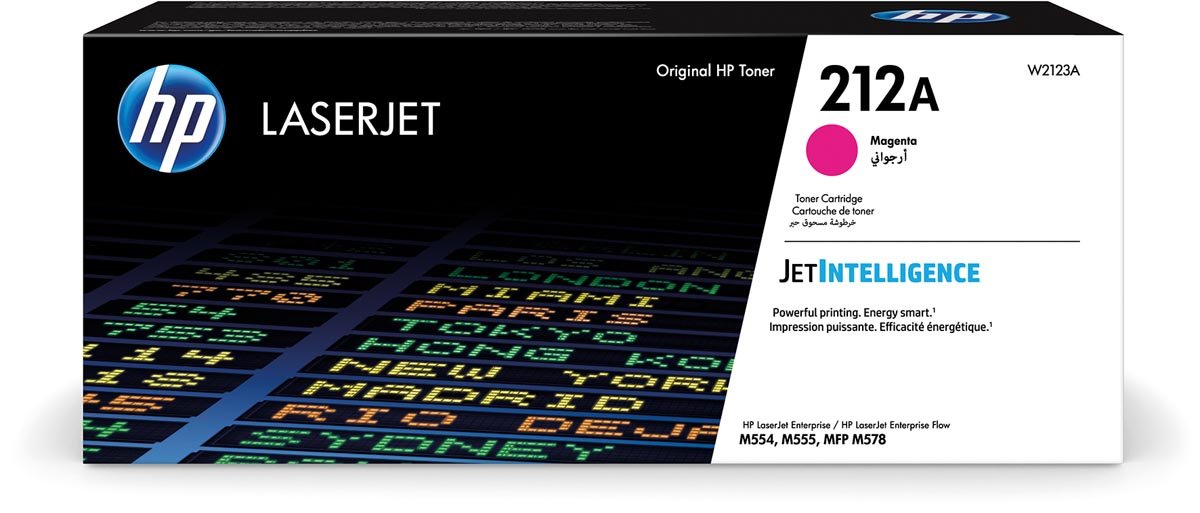 HP toner 212A, 4.500 pagina's, OEM W2123A, magenta - OfficeTown