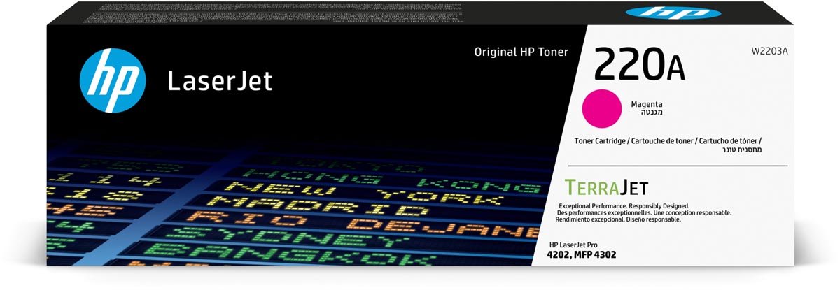 HP toner 220A, 1.800 pagina's, OEM W2203A, magenta - OfficeTown