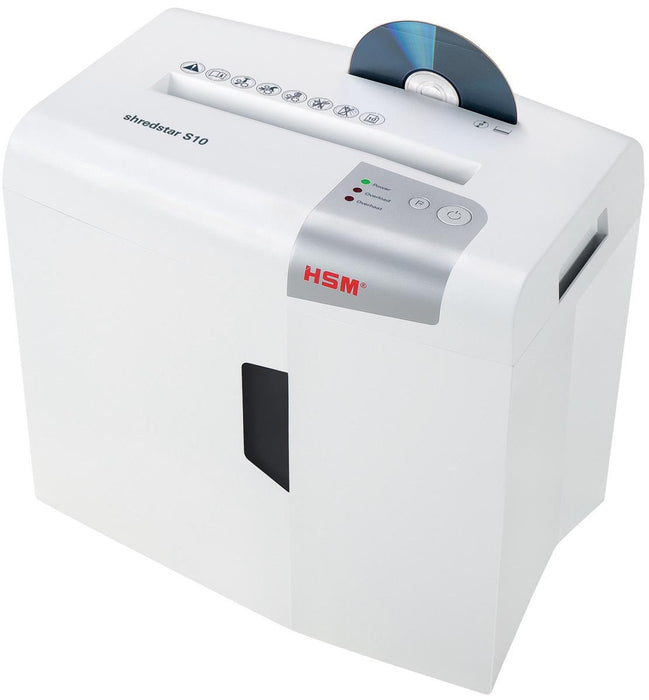 HSM shredstar S10 papiervernietiger, 6 mm - OfficeTown