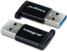 Integral adapter USB - C naar USB - A, pak van 2 stuks - OfficeTown