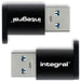 Integral adapter USB - C naar USB - A, pak van 2 stuks - OfficeTown