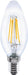 Integrale Kaars LED - lamp E14, niet dimbaar, 2.700 K, 4 W, 470 lumen - OfficeTown