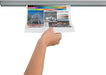 Jalema presentatiesysteem Grip, lengte: 120 cm, inclusief magneetbevestiging - OfficeTown